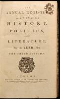 The Annual Register, or a View of the History, Politicks, and Literature, for the Year 1764