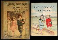 Lot of 4 volumes with chromolithographs