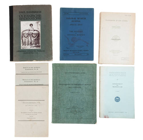 Eight volumes on the study of Oceanic cultures