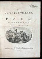 The Deserted Village: A Poem - 2 copies, the fourth and sixth editions