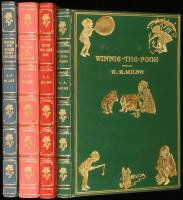 Set of the four Christopher Robin books, finely bound