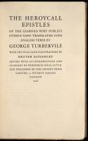 The Heroycall Epistles of the Learned poet Publius Ovidius Naso Translated into English Verse by George Turberville