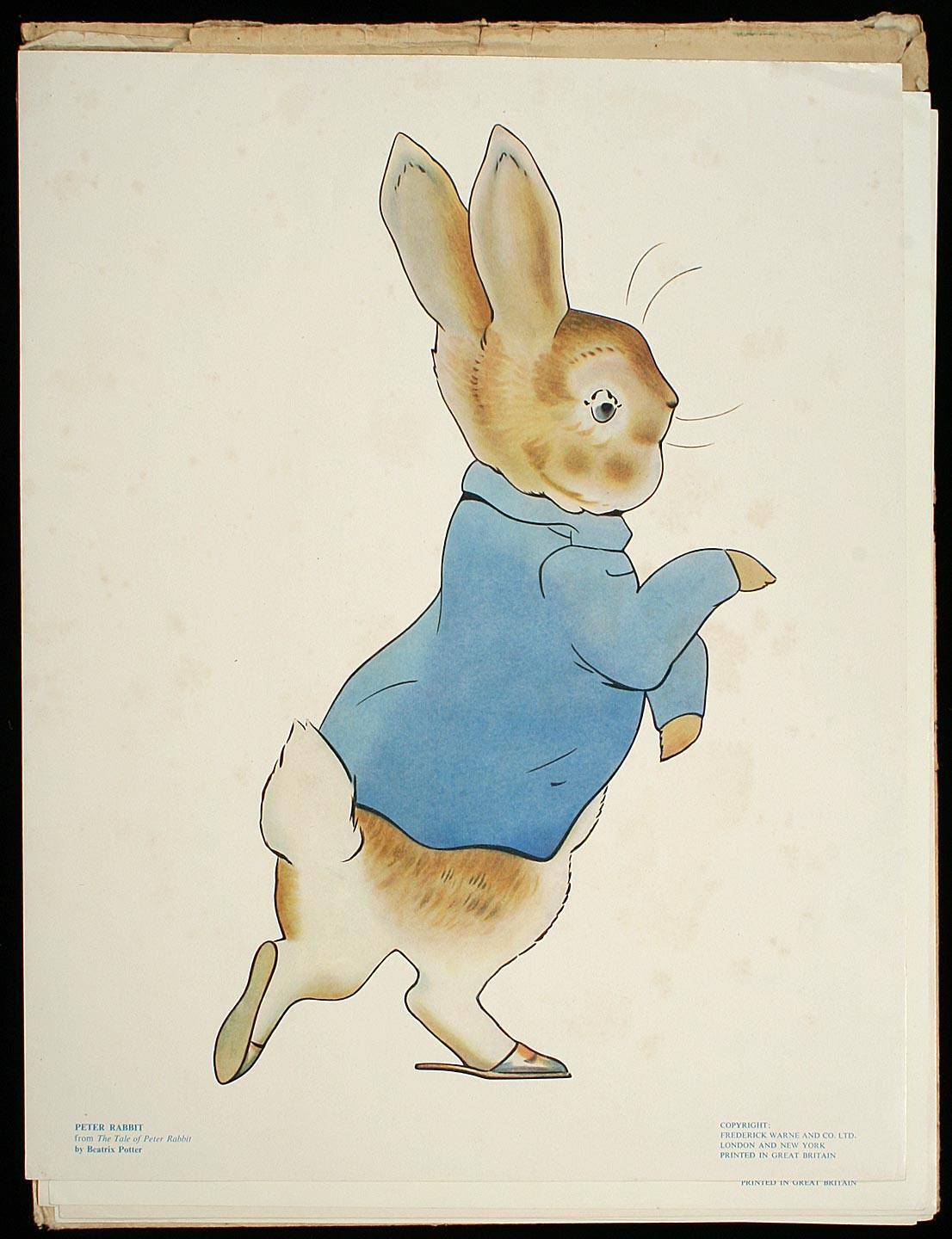 6 Prints of Peter Rabbit and His Friends... from original Beatrix ...