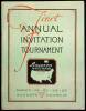 First Annual Invitation Tournament, Augusta National Golf Club. March 22-23-24-25, 1934