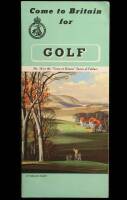Come to Britain for Golf: Golf in Great Britain and Northern Ireland