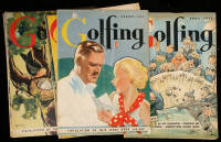 Golfing monthly magazine &ndash; 19 issues