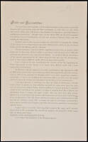 Speech of David Kalakaua, King of Hawaii, to the opening of the special session of the Legislative Assembly