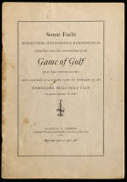Some Facts, Reflections, and Personal Reminiscences Connected with the Introduction of the Game of Golf into the United States, more especially as associated with the formation of the Shinnecock Hills Golf Club (Incorporated September 22, 1891)
