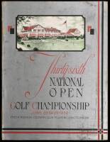 Thirty-Sixth National Open [Golf] Championship, United States Golf Association, Played on the Course of Fresh Meadow Country Club, Flushing, Long Island, New York, June 23, 24, 25, 1932. Official Program and Championship Year Book