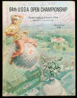 64th USGA Open [Golf] Championship, Congressional Country Club, Washington DC, June 18-20, 1964. Official Souvenir Program