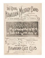 The Royal Hawaiian Military Band. Forty Musicians. All Native Hawaiians. Under the Leadership of Prof. J.S. Libornio. American Tour under the Direction of H.B. Thearle, Chicago. Accompanied for a Limited Time only by Signor A. Liberati, The Greatest Livin