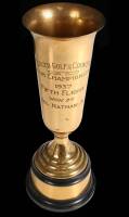 Golf Trophy - ''Lake Merced Golf & Country Club, Club Championship, 1937 Fifth Flight, Won by Mel Nathan, Jr.''