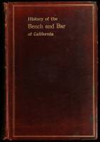 History of the Bench and Bar of California