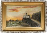 Original painting of the second Cliff House, San Francisco, California