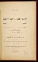 Sources of the History of Oregon.Volume I, Number I: Journal of Medorem Crawford. An Account of his trip across the plains with the Oregon Pioneers of 1842.