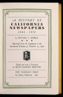 A History of California Newspapers 1846-1858