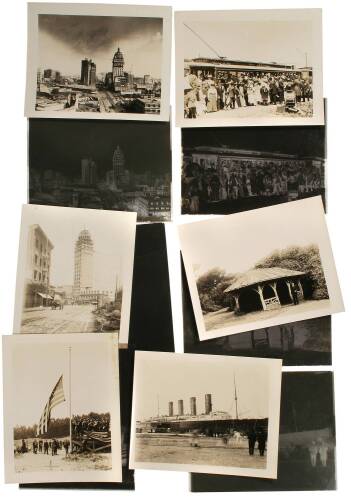 Collection of approximately 340 glass negatives, plus 600 film negatives (most copy photos), mostly of San Francisco around the time of the 1906 earthquake