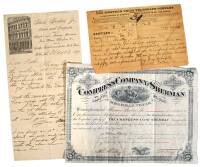 Archive of material relating to the the Compress Company of Sherman, later the Sherman Cotton Mills