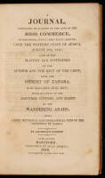 A Journal, Comprising an Account of the Loss of the Brig Commerce, of Hartford, (Con.) James Riley, Master, Upon the Western Coast of Africa, August 26th, 1815; Also of the Slavery and Sufferings of the Author and the Rest of the Crew, Upon the Desert of 