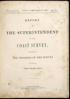 Report of the Superintendent of the Coast Survey, showing the Progress of the Survey during the Year 1863