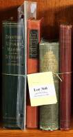 5 volumes on sporting, etc. Includes Gaspar. The Copmplete Sportsman; Brown. The Medchester Club; Büchner. Le Conquérant de la Californie; plus 2 others