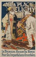 ''A La Place Clichy...'' - Les Ma&icirc;tres de l'Affiche plate No. 18