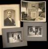 Archive of original photographs, printed pictorial ephemera and an original blue-print of Theo. Binner&rsquo;s sculpture art