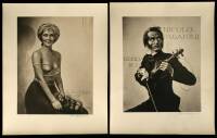 Pictorial Photography &ndash; portfolio with 20 signed original portrait photographs