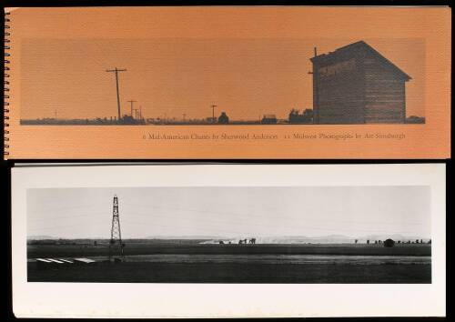 6 Mid-American Chants by Sherwood Anderson. 11 Midwest Photographs by Art Sinsabaugh. A Note on Anderson's poetry by Edward Dahlberg. "To Sherwood Anderson, in Heaven," a poem by Frederick Eckman