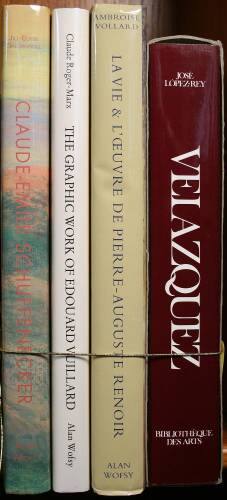 Lot of 4 artist monographs