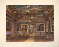 Approximately 18 hand-colored aquatints, etc. of European interior design