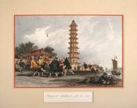 Approximately 20 hand-colored steel engravings from Wright's China Illustrated