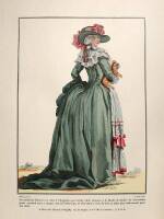 Approximately 20 color prints of costumes and fashion