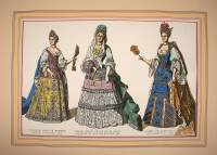 Approximately 28 color prints of costumes and portraits