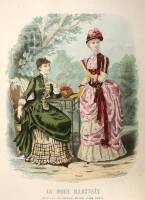 Approximately 25 color prints from La Mode Illustree