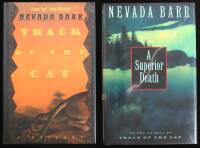 Author's first two mystery books, both signed