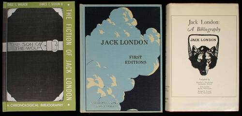 Lot of 3 Jack London bibliographies