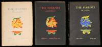 Three issues of The Phoenix: An Augur, with contributions by Henry Miller