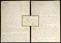 Autograph letter signed by John Steinbeck to his second wife, Gwyndolyn Steinbeck, when he and photographer Robert Capa were en route to Russia to gather material for A Russian Journal