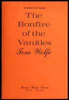 The Bonfire of the Vanities - uncorrected proof