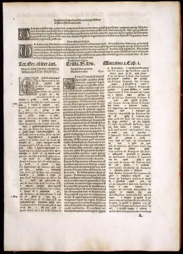 Complutensian Polygot Bible-Maccabees Books 1, 2 & 3