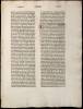 Leaf from the 1462 Fust and Schoeffer Bible