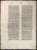 Leaf from the 1462 Fust and Schoeffer Bible - 2