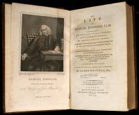 The Life of Samuel Johnson, LL.D. Comprehending an Account of His Studies and Numerous Works, in Chronological Order; A Series of His Epistolary Correspondence and Conversdations with Many Eminent Persons…Never Before Published…