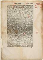 Leaf from the 1482 Polycronicon