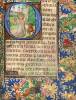 Miniature manuscript illuminated Book of Hours - 7