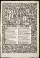 Leaf from the Kelmscott Chaucer