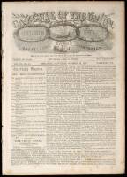 Annabel Lee [&] The Bells, in Gazette of the Union, Golden Rule, Odd Fellows' Family Companion