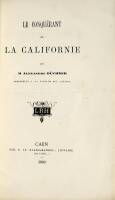 Le Conqu&eacute;rant de la Californie