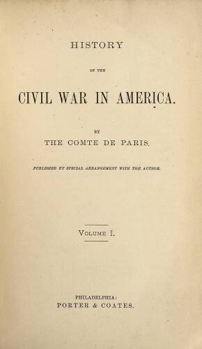 History of the Civil War in America